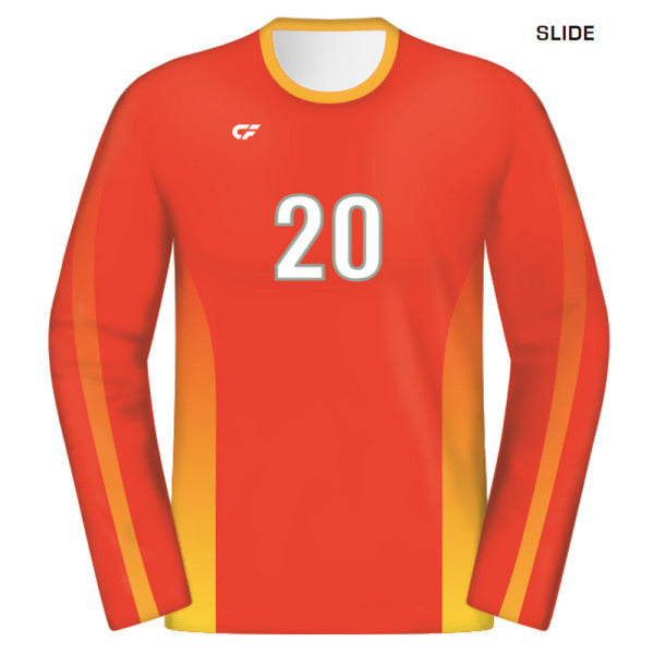 CustomFuze Men's Sublimated Premier Series Long Sleeve Jersey