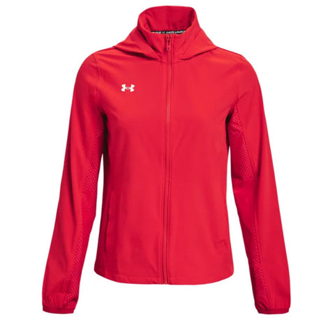 Under Armour Women's Squad 3.0 Warm Up Full-Zip Jacket