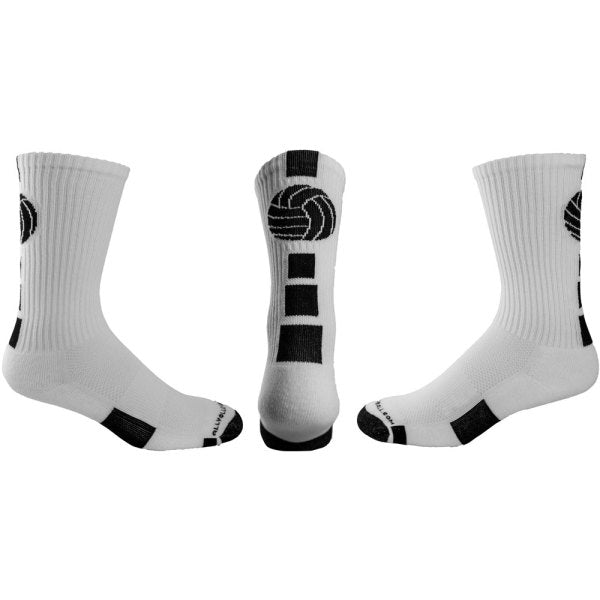 Volleyball Crew Sock