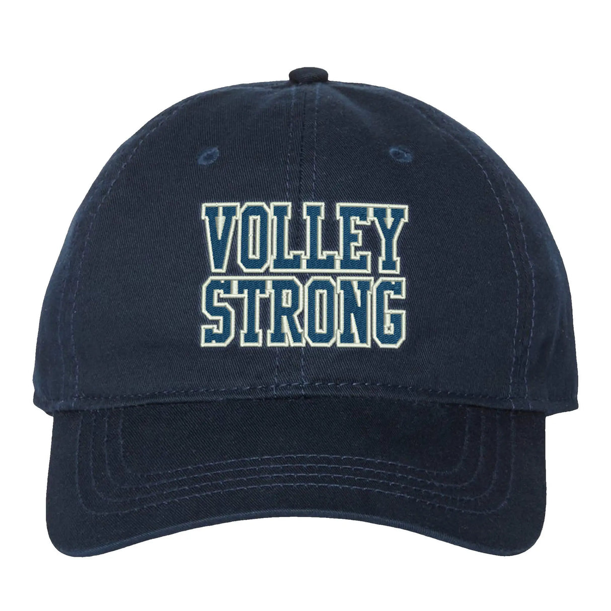 Volleystrong Collegiate Dad Hat Navy