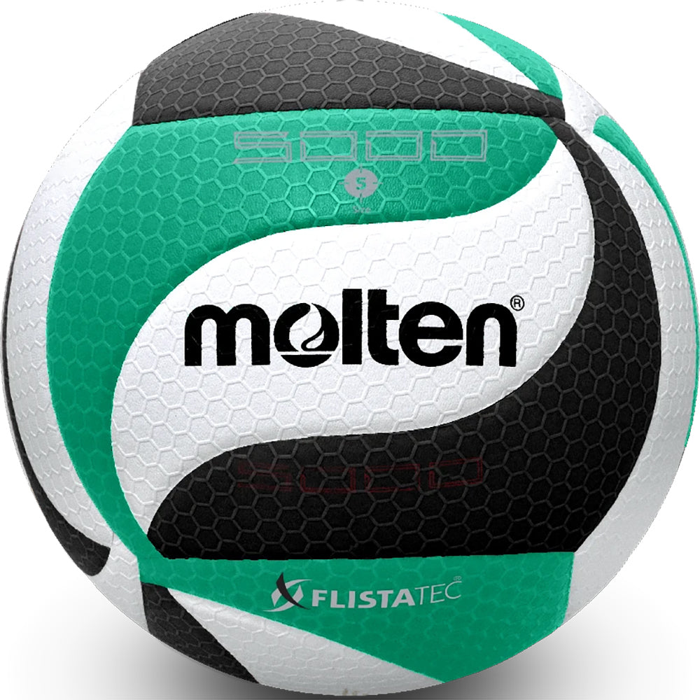 Molten Flistatec V5M5000 Volleyball - Black/Green