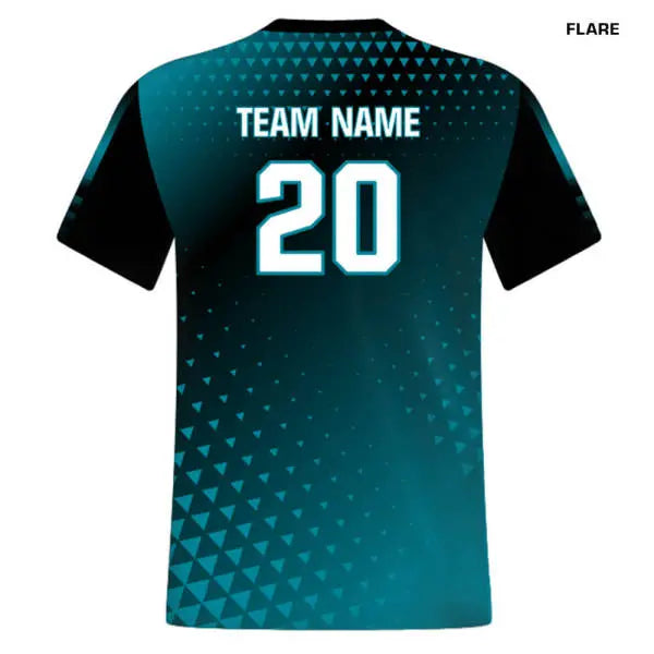 CustomFuze Men's Sublimated Premier Series Short Sleeve Volleyball Jersey - Quick Ship