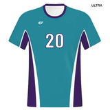 CustomFuze Men's Sublimated Premier Series Short Sleeve Volleyball Jersey - Quick Ship