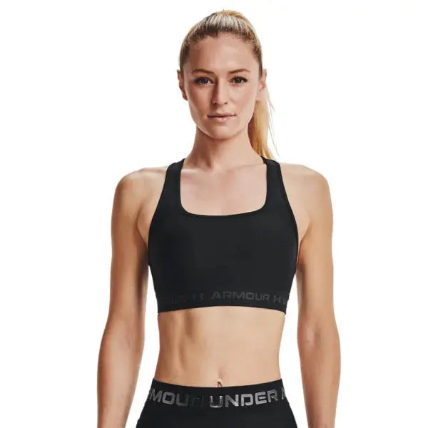 Under Armour Women's Mid Crossback Sports Bra