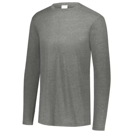 Augusta Men's Tri-Blend Long Sleeve Crew Augusta