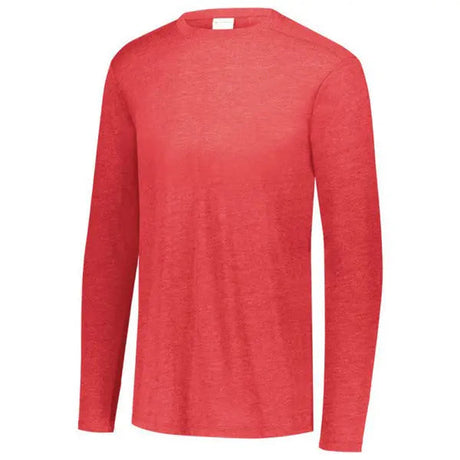Augusta Men's Tri-Blend Long Sleeve Crew Augusta