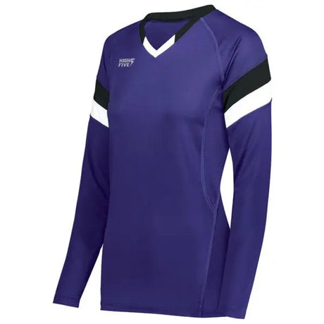 High Five Women's TRUHIT Tri Long Sleeve Volleyball Jersey