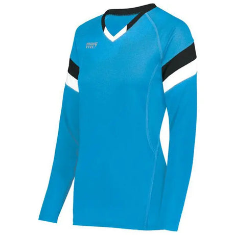 High Five Women's TRUHIT Tri Long Sleeve Volleyball Jersey Augusta