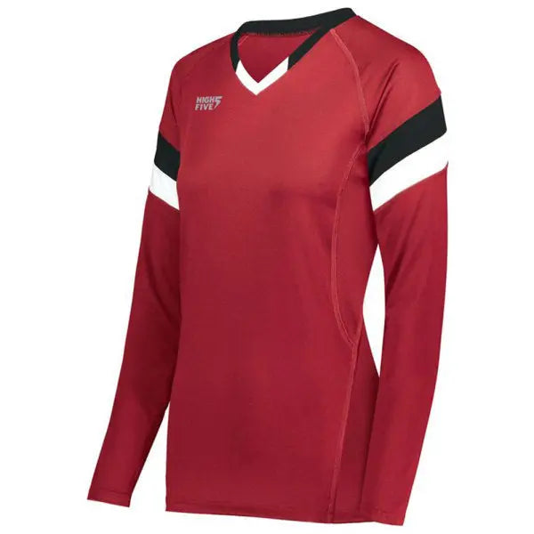 High Five Women s TRUHIT Tri Long Sleeve Jersey All All Volleyball