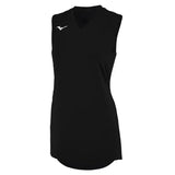 Mizuno Women's V-Neck Sleeveless Volleyball Jersey black