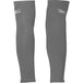 Mizuno Volleyball Arm Sleeves in light gray feature a snug, supportive fit for the best volleyball performance | All Volleyball
