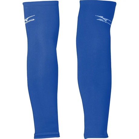 Mizuno Volleyball Arm Sleeves, blue, featuring seamless construction for the best volleyball arm sleeves | All Volleyball.