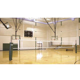 GARED 5005 Omnilite 3" Collegiate One Court Volleyball System - No Ground Sleeves and Covers