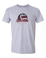 T-Shirt Powered by All Volleyball S&S Activewear