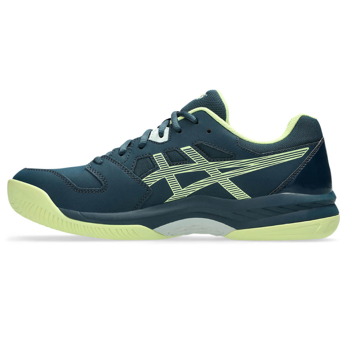 ASICS Men's Gel-Renma Court Shoe Teal/Lime - 2