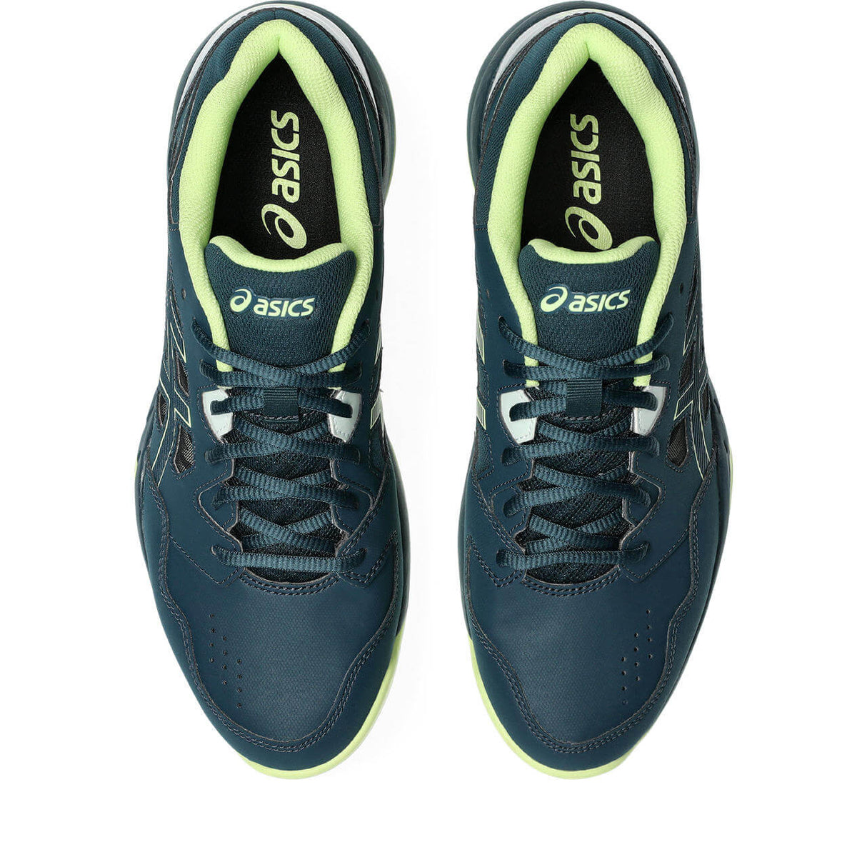 ASICS Men's Gel-Renma Court Shoe Teal/Lime - 3