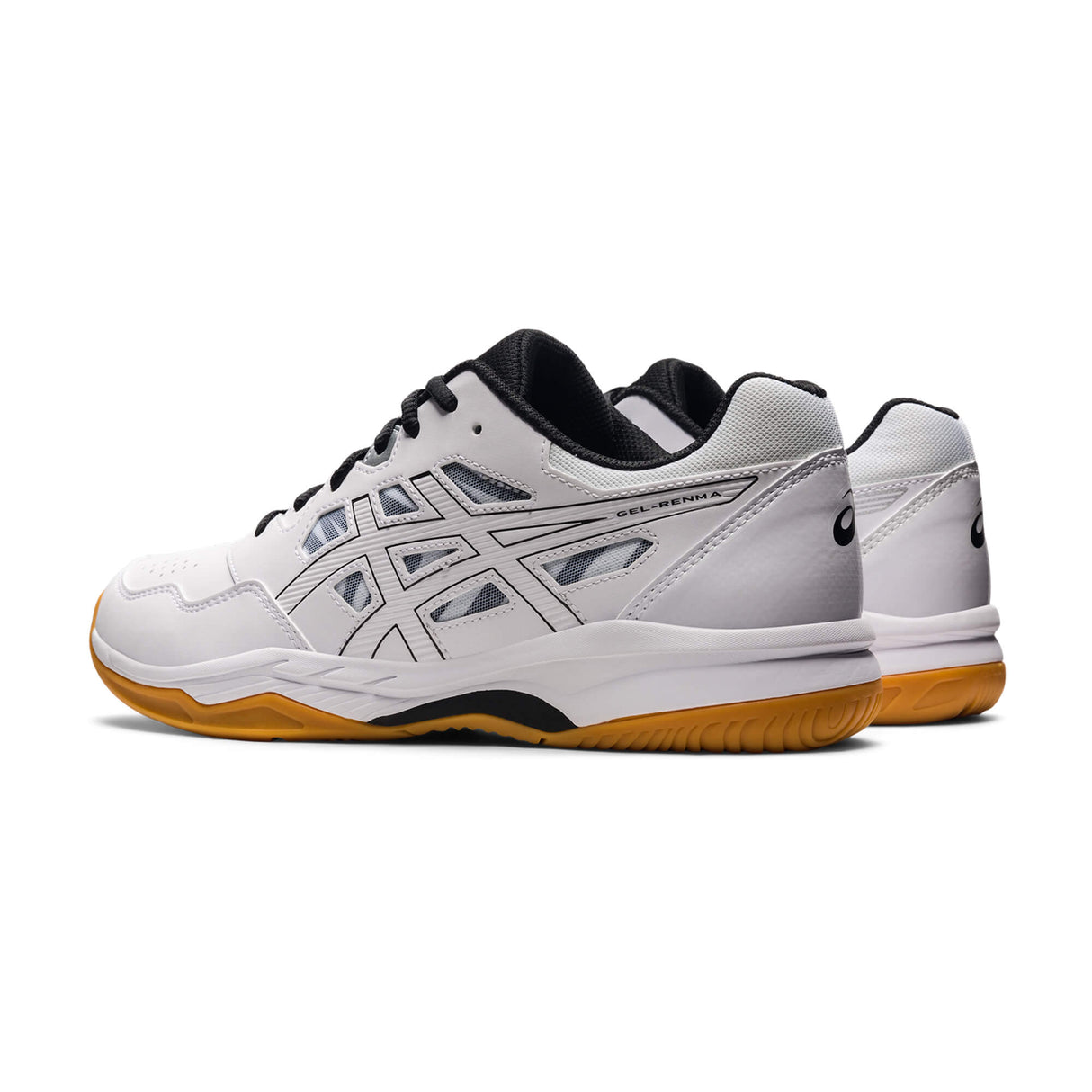 ASICS Men's Gel-Renma Court Shoe White/Black - 5