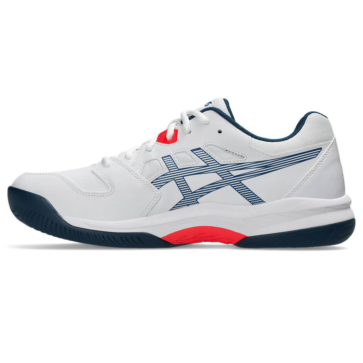 ASICS Men's Gel-Renma Court Shoe White/Blue - 2