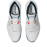 ASICS Men's Gel-Renma Court Shoe White/Blue - 3
