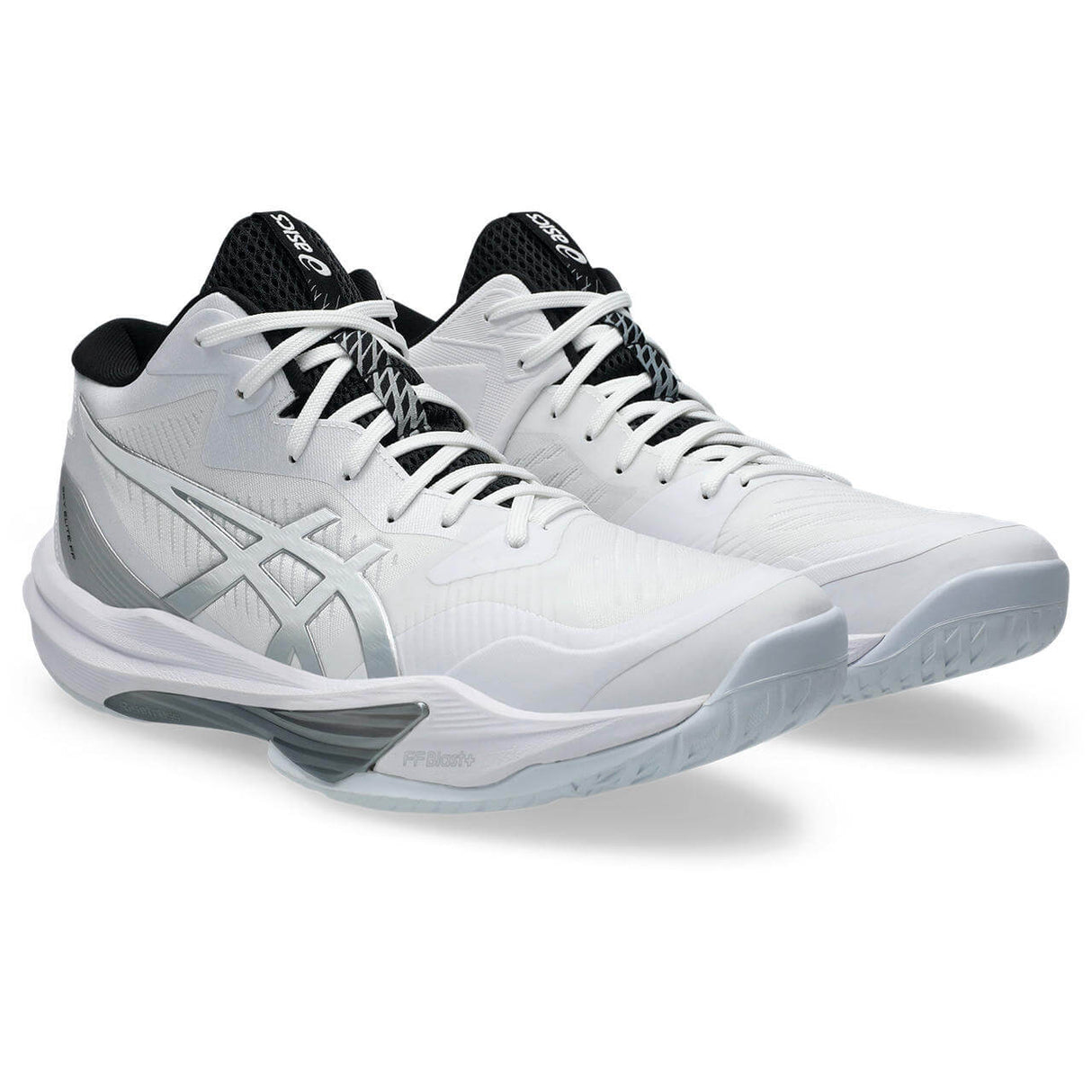 ASICS Men's Sky Elite FF MT 3 Volleyball Shoe White/White - 4