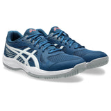 ASICS Men's Upcourt 6 Volleyball Shoe Blue/White - 3