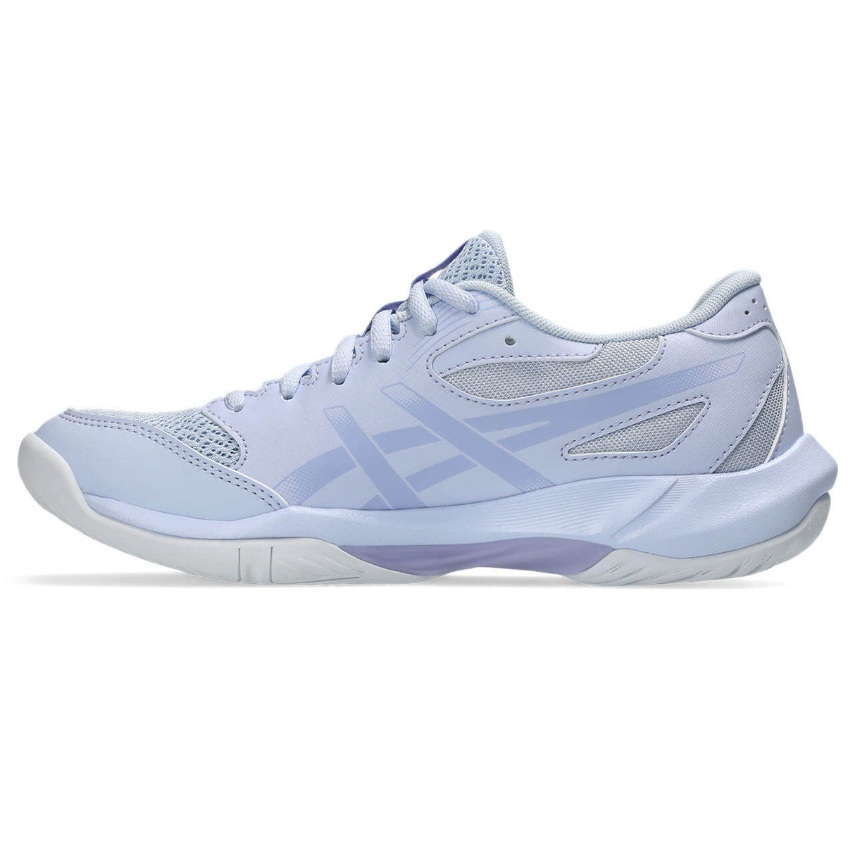 ASICS Women's Gel-Rocket 12 Volleyball Shoe Blue Fade/ Champagne - 7