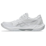 ASICS Women's Gel-Rocket 12 Volleyball Shoe White/Silver - 3
