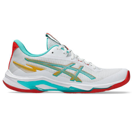 ASICS Women's Netburner Ballistic FF 4 - Limited Edition White/Sea Glass - 1