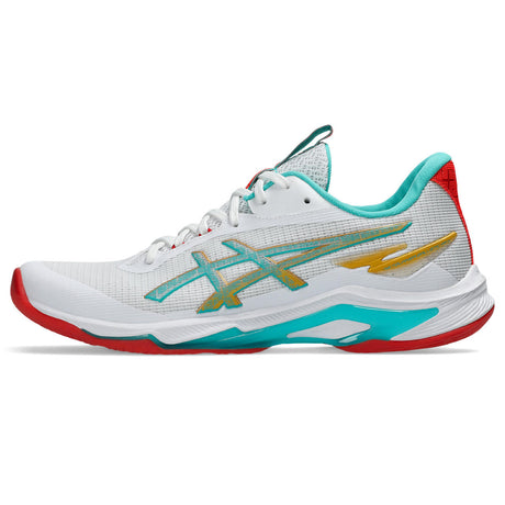 ASICS Women's Netburner Ballistic FF 4 - Limited Edition White/Sea Glass - 2