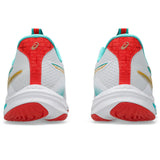 ASICS Women's Netburner Ballistic FF 4 - Limited Edition White/Sea Glass - 8