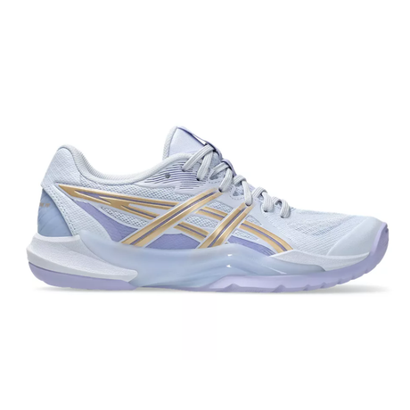ASICS Women's Powerbreak FF Volleyball Shoe Blue Fade/Champagne - 1