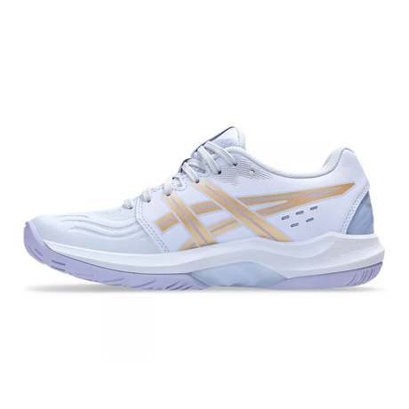 ASICS Women's Powerbreak FF Volleyball Shoe Blue Fade/Champagne - 2