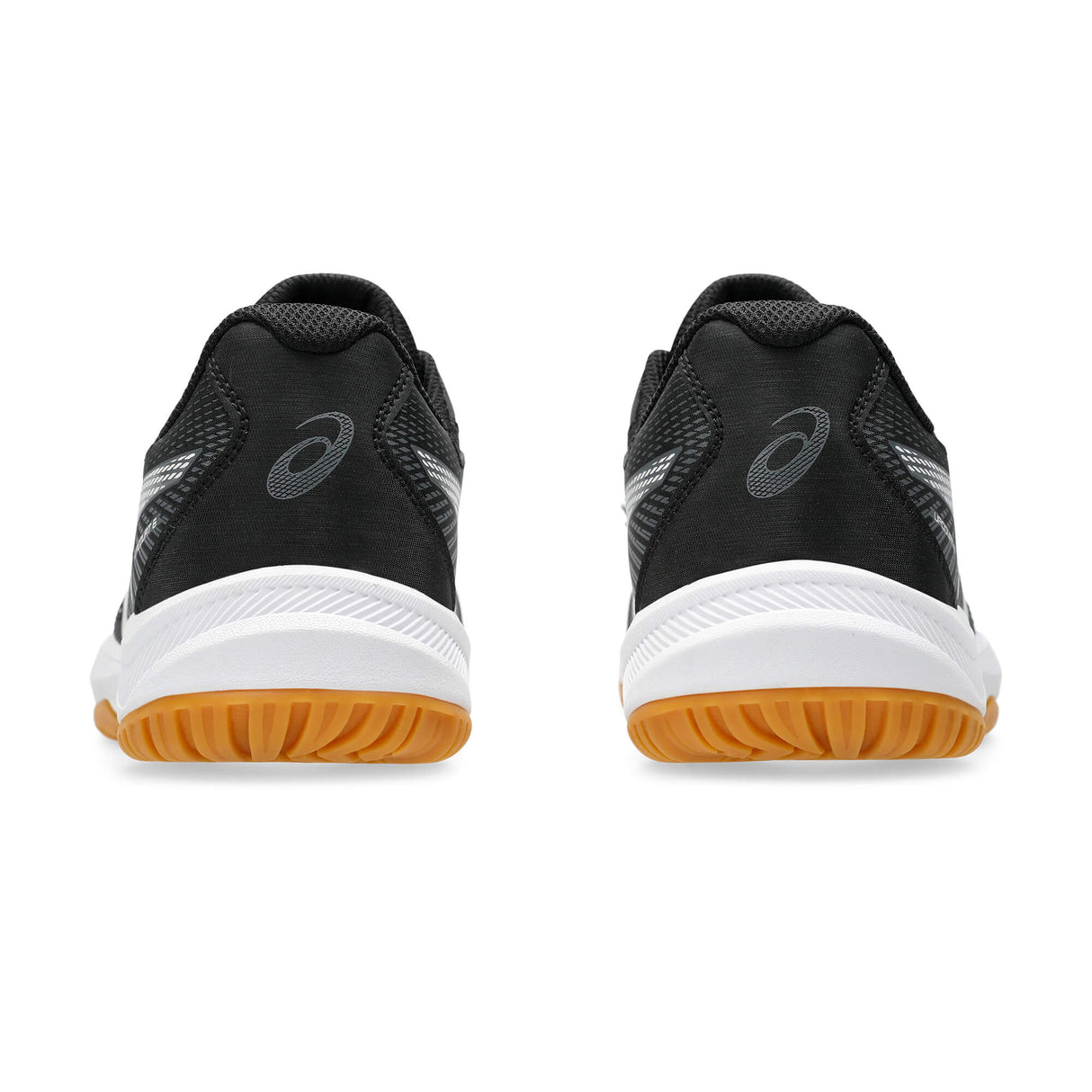 ASICS Women's Upcourt 6 Volleyball Shoe Black/White - 7
