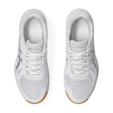 ASICS Women's Upcourt 6 Volleyball Shoe White/Pure Silver - 6
