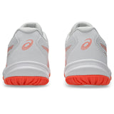 ASICS Women's Upcourt 6 Volleyball Shoe White/Vivid Coral - 8