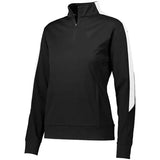 Augusta Women's Medalist 2.0 Pullover with black sleeves and white front, perfect for best volleyball apparel | All Volleyball