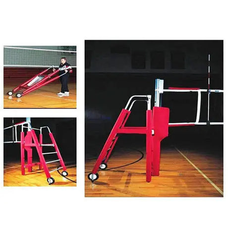 Aluminum Universal 2-Pole Complete Volleyball System Blazer