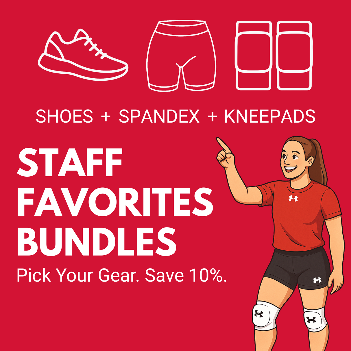Women’s Volleyball Bundle – Staff Picks