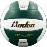 Baden Perfection VX5E NFHS Volleyball - Forest Green/White