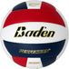 Baden Perfection VX5E NFHS Volleyball - Red/White/Navy