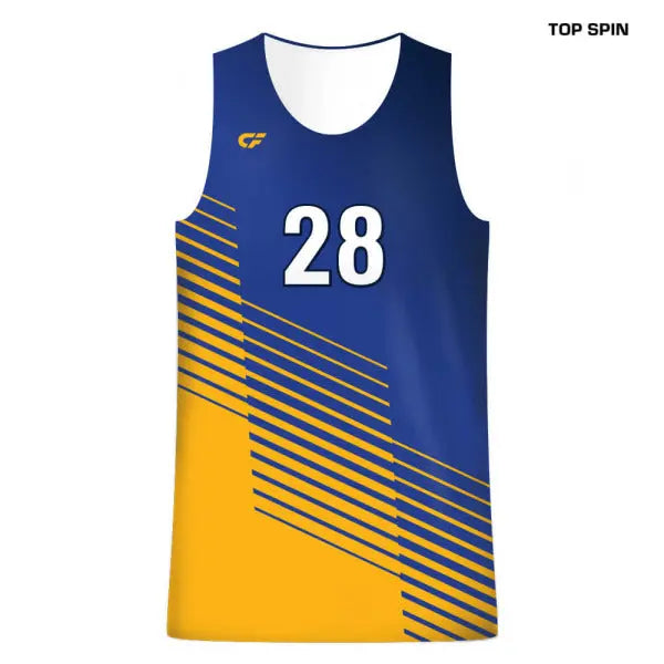 CustomFuze Men's Sublimated Pro Series Tank Volleyball Jersey