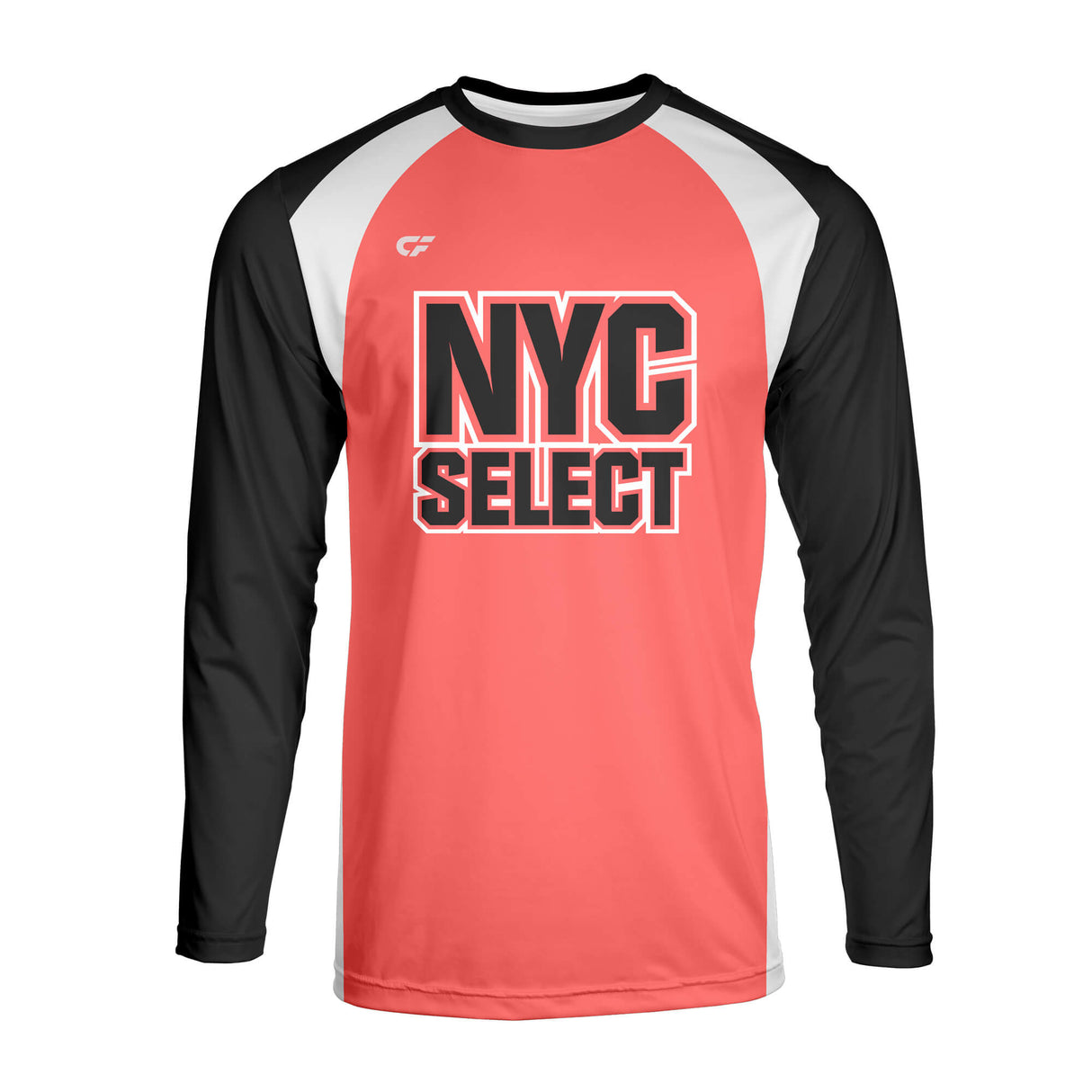 CustomFuze Sublimated Long Sleeve Warm Up Tee