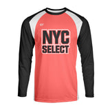 CustomFuze Sublimated Long Sleeve Warm Up Tee