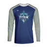 CustomFuze Sublimated Long Sleeve Warm Up Tee
