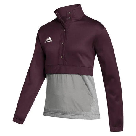 adidas Women's Team Issue 1/4 Snap Jacket Adidas