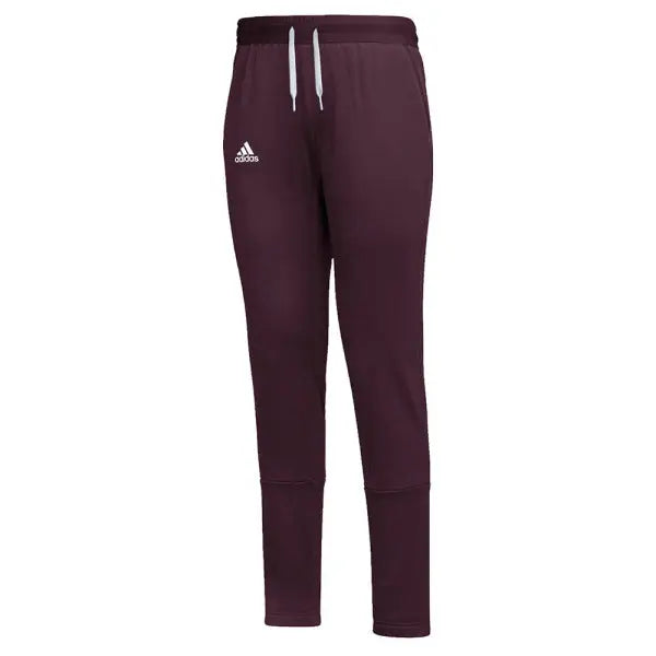 Burgundy adidas pants womens on sale