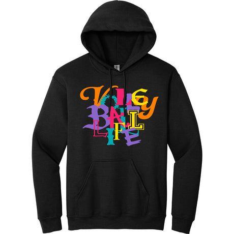 Volleyball Life Neon Hoodie
