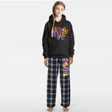 Neon Volleyball Flannel Pant