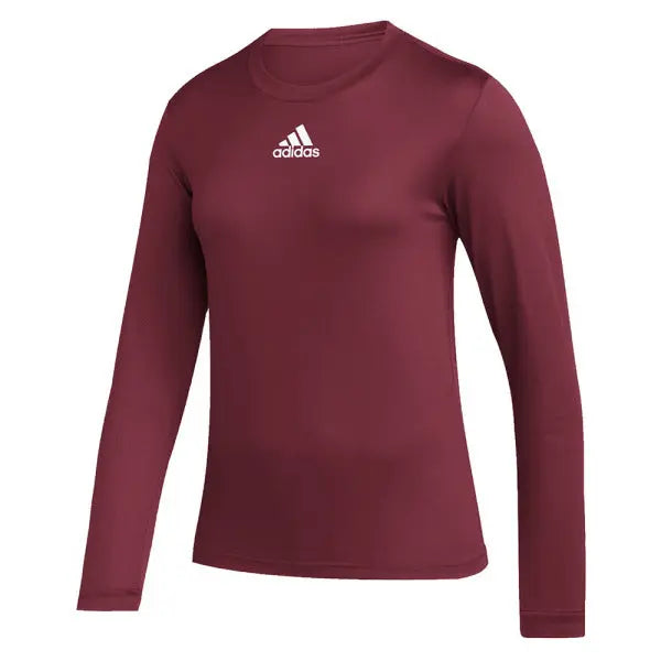 adidas Women's Long Sleeve Pregame BOS Tee Adidas