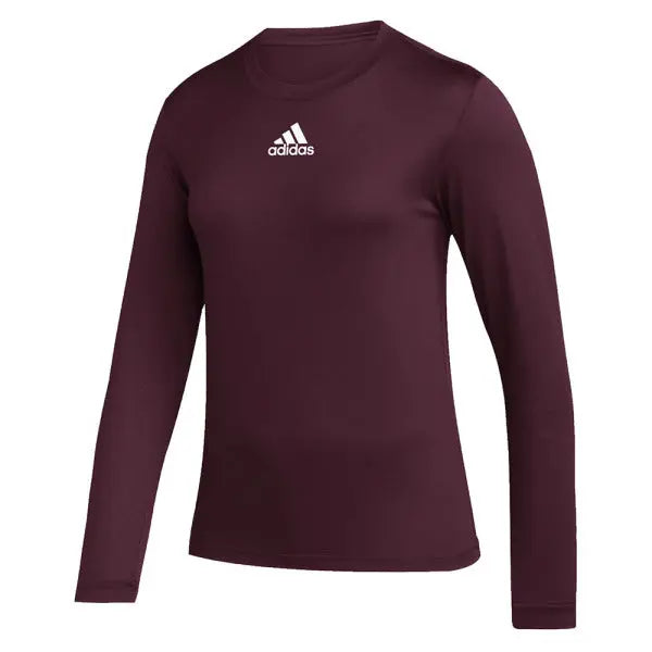 adidas Women's Long Sleeve Pregame BOS Tee Adidas